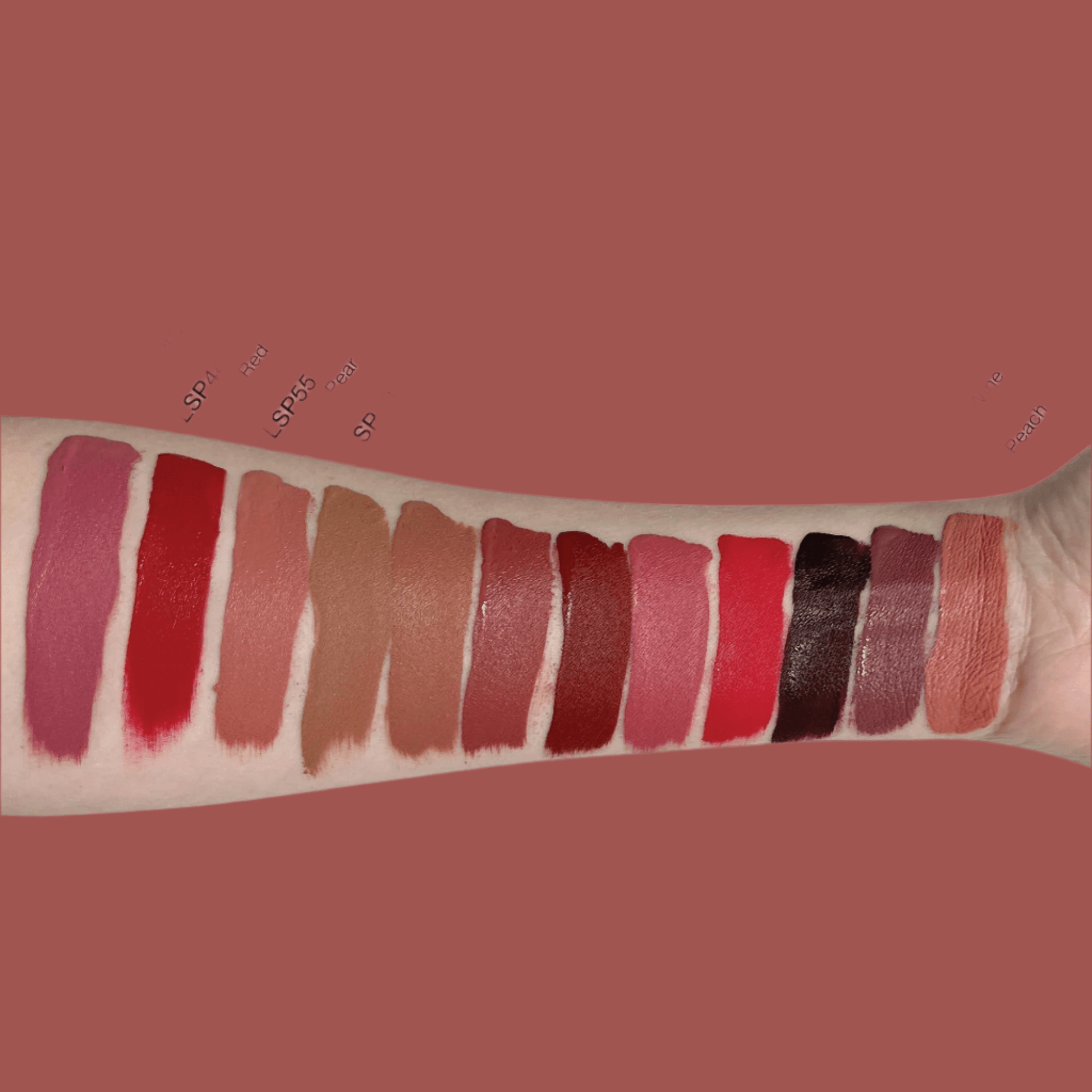 Snap Chic: Velvet Red Matte Lip Stain My Store